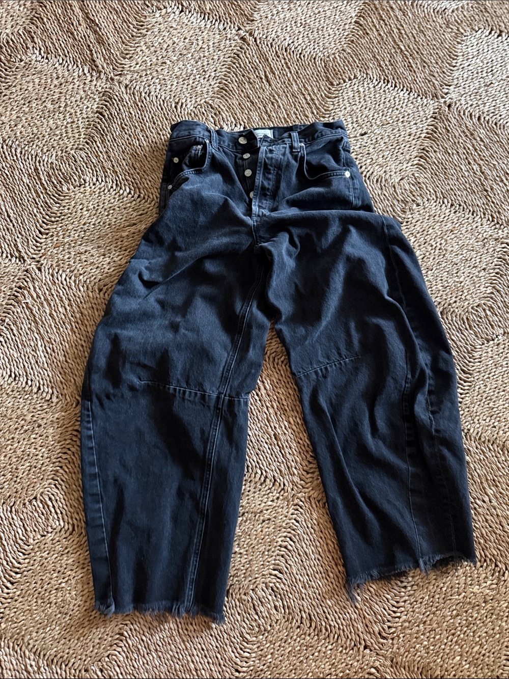 Citizens Of Humanity Black Relaxed Men's Jeans